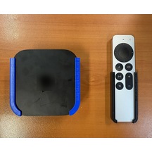 Bezos 3d Baskı Duvara Monte Medya Kutusu Ve Kumanda Tutucu Kablo Düzenleyici Set Altı Kutu Askısı Mavi Dlra