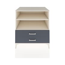 Kronos Şifonyer 2 Raflı 2 Çekmeceli 88x59x96 Aytaşı-antrasit Aytaşı