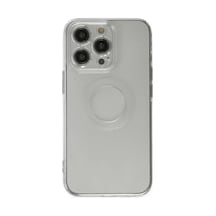 Newface Apple İphone 14 Pro Kılıf Santa Lens Silikon - Şeffaf