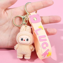 2025 Yeni Canavar Serisi Labubu Anahtarlık - Araba/sırt Çantası İçin Sevimli Position-1 6 Cm