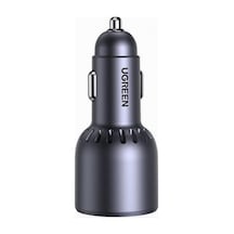 Ugreen 75w 3 Portlu Araç İçi Şarj Cihazı Çakmaklık Adaptörü, 3502