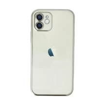 İphone 12 Kılıf Razer Lensli Silikon - Gümüş