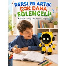 Yapay Zeka Destekli Akıllı Çocuk Robotu Türkçe Konuşma 40 Dil Wi-fi Ve Eğitim Desteği - Lisinya