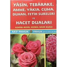 Yasin Tebareke Amme Vakıa Cuma Duhan Sureleri Ve Hacet  Duaları