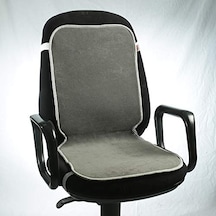 Y-78 Alptex Terletmeyen Büro Koltuğu Ve Araç Koltugu Pedi, Gri, 93x40 Cm 120x60