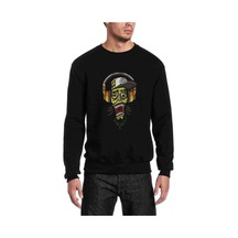 Zombie 1 Piece Baskılı Siyah Erkek Sweatshirt