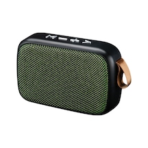 Geeroyoo Yeşil Dışarıda Kullanıma Uygun Hıfı Ses Kalitesi Usb+tf Kart+fm Radyo Desteği El İle Serbest Arama Bt Hoparlörü