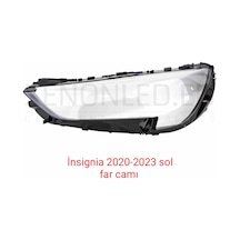 2020-2023 Opel İnsignia Uyumlu Sol Far Camı