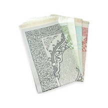 10 Adet Osmanlı Tafta Seccade 5 Renk