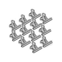 12 Adet Mıknatıslı Mandallı Buzdolabı Magnet - Fotoğraf Ve Evrak Tutucu