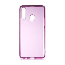 Lexroo Samsung Galaxy Uyumlu A20s Bistro Tpu Silikon Kılıf - Pembe