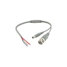 5 Adet Bnc + Dc Power Hazır Kablo Konnektör Seti Tek Kabloyla Video Ve Güç Bağlantısı