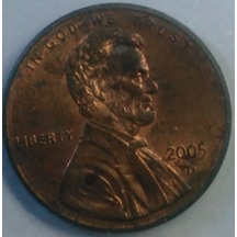 Amerika 2005 Yılı Tedavül D Seri 1 Lincoln Cent - Koleksiyonluk