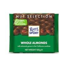 Ritter Sport Tane Bademli Sütlü Çikolata 100 G