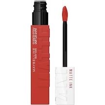 New York Super Ink Likit Mat Ruj - 130 Self-starter Nude/kahve Abanoz