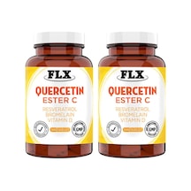 Kuersetin Quercetin Ester C Resveratrol Bromelain 2 Kutu 120 Tablet