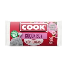 Kokulu Çöp Torbası, Küçük Boy, 40 X 47 Cm, 30 Yaprak, Bahar Çiçekleri Kokulu, Şeffaf