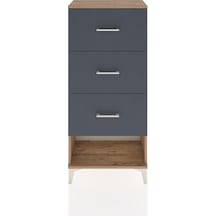 Hyperion Dolap 3 Çekmeceli 60x44x134 Çam-antrasit Çam