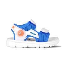 Vicco Mocha Cırtlı Hafif Taban Erkek Bebek Sandalet 321.24y.210 Saks Mavi