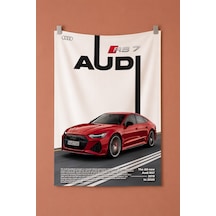 Audi Rs7 Dekoratif Duvar Örtüsü Duvar Halısı Reaste