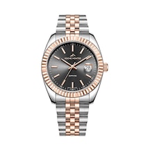 Roche Montre Rmg6009-06 Quartz Çelik Gri-rose Gold Safir 41 Mm Erkek Kol Saati