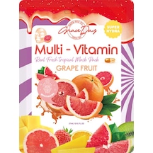 Grace Day Multivitamin Greyfurt Yoğun Ne MLendirici Kağıt Maske Grace Day GraceFruit Sheet Mask ( Vegan Maske )