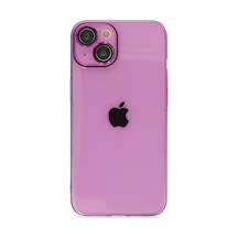 Newface - 882 - İphone 14 Kılıf Armada Lensli Kapak - Edntrend - - Lila