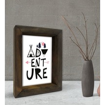 Bk Gift Dekoratif Doğal Masif Ahşap Çerçeve 15X20Cm-35