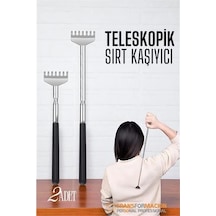 Mey İthalat Sırt Kaşıyıcı - Telekopik 56 Cm Sırt Kaşıma Aparatı Hanımeli 2 Li Set