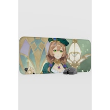 Lisa Genshin Impact Anime Oyuncu V5 - 70x30 Xl Gaming Mouse Pad Fare Altlığı