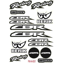 Cbr Motosiklet Çoklu Sticker Seti 01