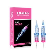 Emalla 1201 T-rllt 0,35 Mm Micro Pmu Kartuş İğnesi 20 Adet Kutu Steril Kalıcı Makyaj İğnesi
