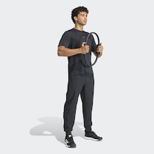 Adidas Workout Essentials Flex Dokuma Erkek Siyah Antrenman Eşofman Altı Ka5528
