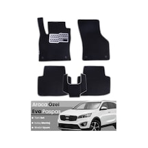 Kia Sorento 5 Kişilik 2015-2021 Uyumlu Eva Paspas Tam Set Araca Özel,kolay Montaj,su Geçirmez 280