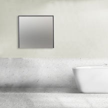 Aras Aynalı Üst Dolap Antrasit/Atlantik Çam 55X75X15 Cm Antrasit - Atlantik Çam