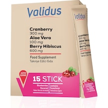 Cranberry + Aloe Vera + Tea Tree + Hibiscus + Bearberry + D-mannos 15 Stick