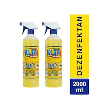 Klix Colombia Çok Amaçlı Temizleyici 2 x 1 L + 1 Adet Başlık