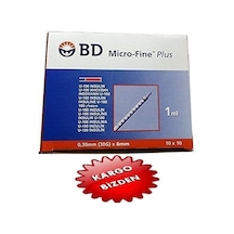 Bd Micro-Fine 1Ml 100 Adet Enjektör