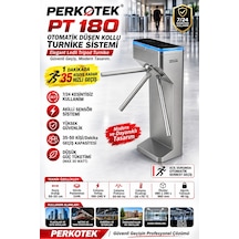 Als Pt 180 Otomatik Düşen Kollu Tripod Turnike Paslanmaz Çelik Led Li Hızlı Geçiş Sistemi