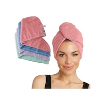 Pembe Saç Havlusu, Saç Bonesi, Banyo Deniz Ve Havuz Sonrası Plaj Için