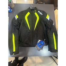 Andes Tech-touring Yazlık Fileli Motosiklet Montu Siyah/fosforlu Sarı