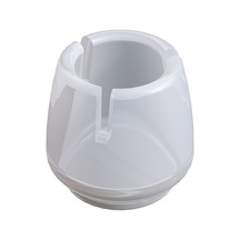 Cateksss Sessiz Tip Sandalye Pabucu Masa Sandalye Zemin Koruyucu 25-32 Mm - Şeffaf - 35 Li Paket