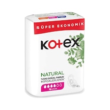 Kotex Natural Hipoalerjenik Hijyenik Ped Uzun 16'lı