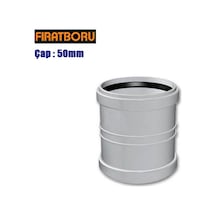 Fırat Pvc Atık Su Kayar Manşon 50mm, 1 Adet