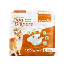 Köpek Külodu Large 32-52 Cm 8-14 Kg Dog Diapers 12'li