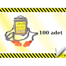 Lorex Lr-ep24 Çam Tipi Kordonlu Kulak Tıkacı 100 Adet
