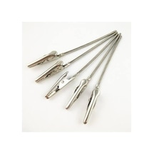 10 Adet Metal Not Tutucu Mandalı Timsah Ağızlı Kıskaç Notluk Toptan