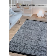 Gri Şönil Kilim Salon Oturma Çocuk Odası Hasır Sisal Yolluk Dokuma Makine Halısı Mutfak Gri
