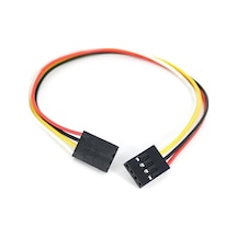 4 Pin 0,25mm Kablolu Dupont Kablo 30cm - Çift Taraflı
