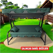 Kişilik Lüks Salıncak Kılıf Seti Süngersiz Düz Yeşil 164 47 Cm Genel